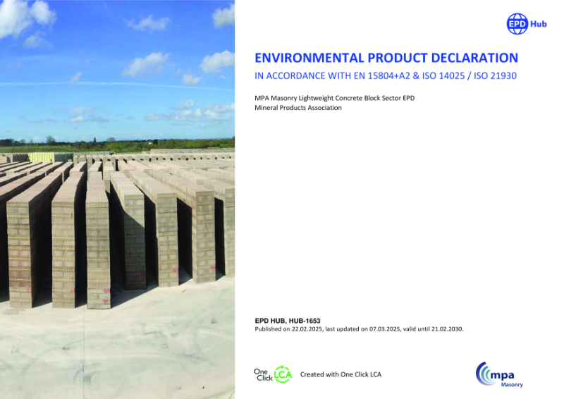 MPA EPD Medium Dense Blocks