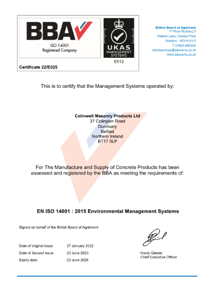 EN ISO 14001 Environmental Management Systems