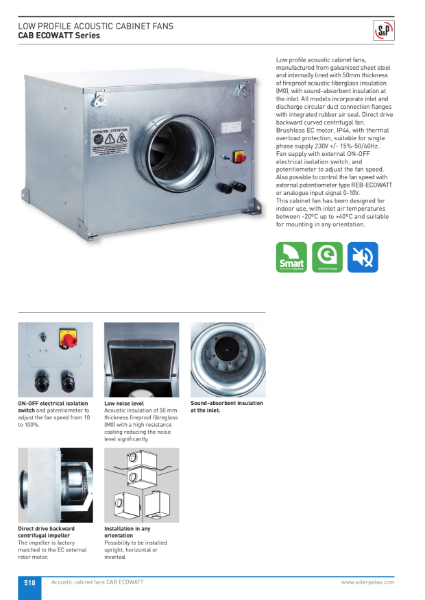 CAB ECOWATT Catalogue