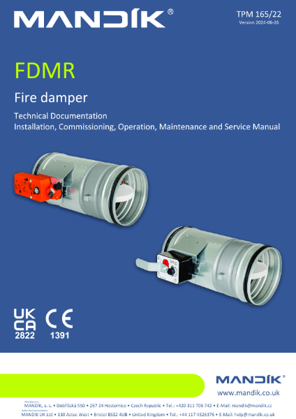 FDMR - Technical Specifications (165/22)