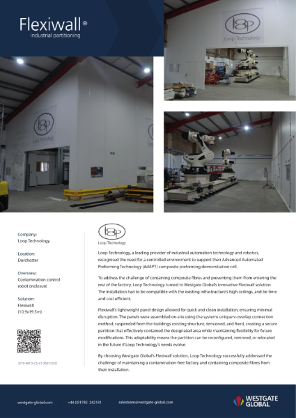 Flexiwall Case Study - Loop Technology (Technology Factory)