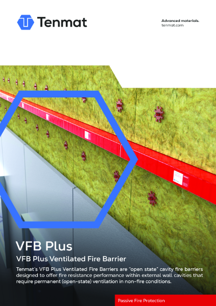 VFB Plus - Ventilated Cavity Fire Barrier Datasheet