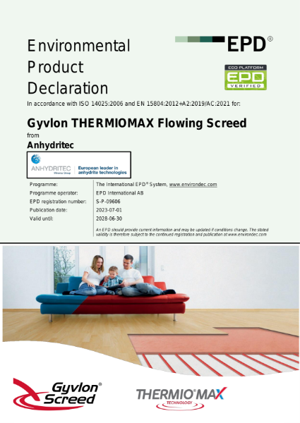 Gyvlon Thermio Max Screed EPD