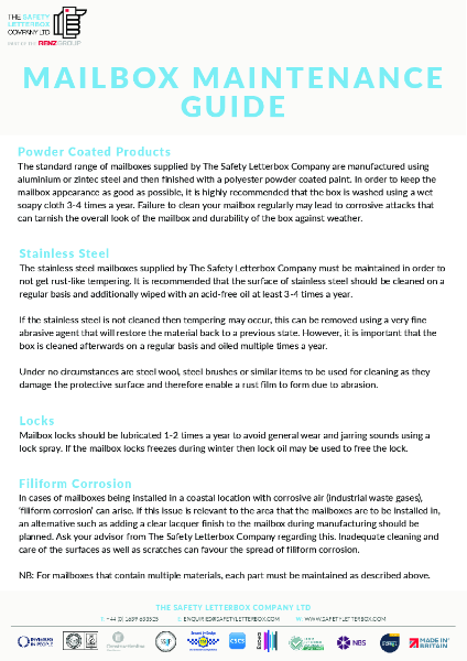 Mailbox Maintenance Guide