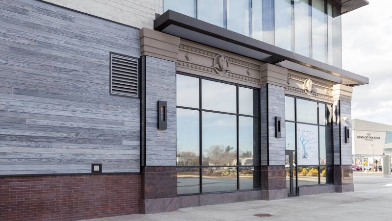 Shou-Sugi-Ban Charred Accoya chosen for Mistral Restaurant