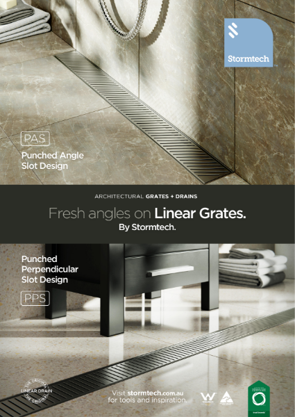 Fresh angles on linear grates - punched slot designs