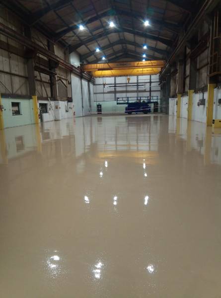 UltraFloor forges ahead with industrial flooring project
