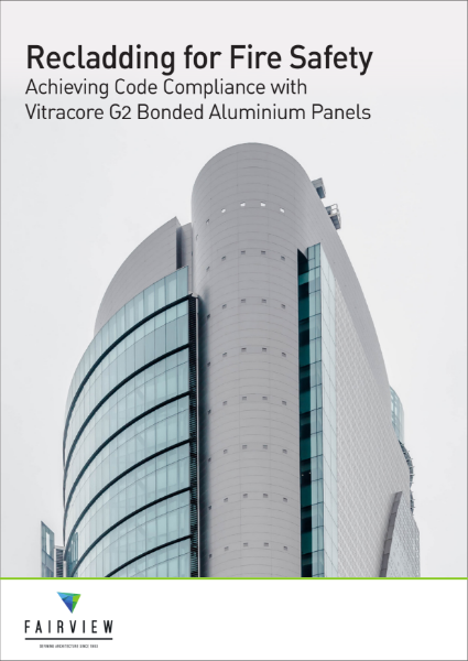 Recladding for Fire Safety - Vitracore G2 Bonded Aluminium Panels