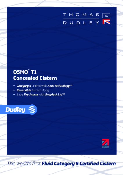 OSMO T1 Concealed Cistern Brochure