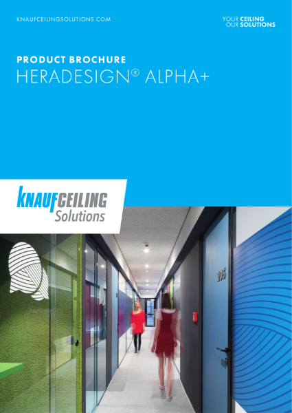 Knauf Ceiling Solutions Heradesign Alpha +