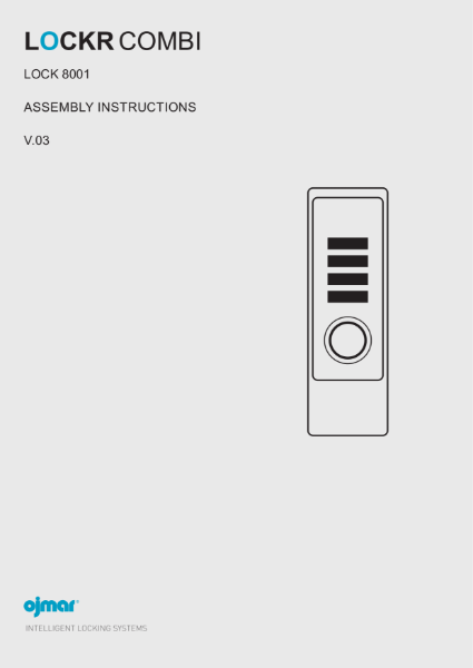 Assembly Instructions Lockr® Combi