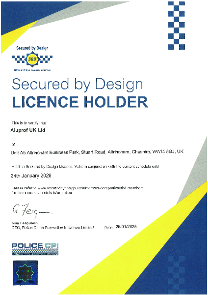 Secured by Design (SBD)