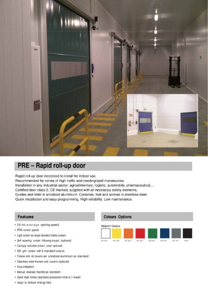 High Speed Rapid Roll Door