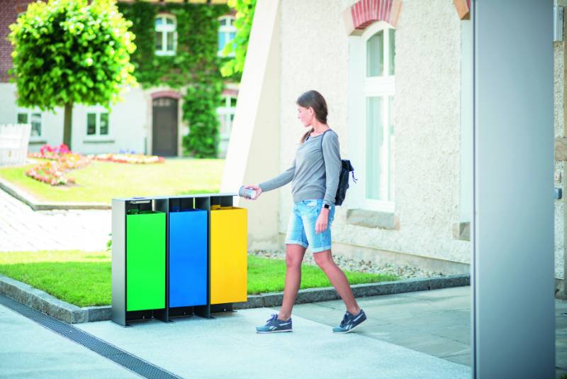 Division Litter Bin - Litter Bin