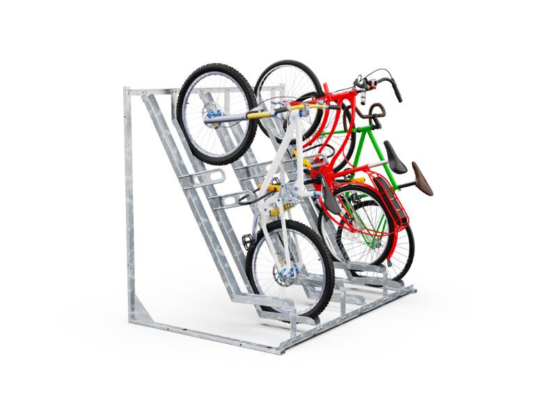 SecurePro Semi Vertical Rack - Cycle Rack