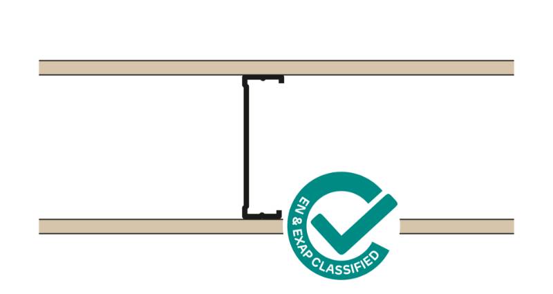 Siniat Single Frame Metal Stud Partition CS14Y-15Ld - Metal Stud Partitioning