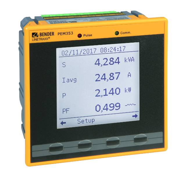 LINETRAXX® PEM353 Power Quality Measuring - Universal Measuring Device