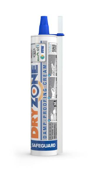 Dryzone Damp Proofing Cream - Damp Proof Injection Cream for Rising Damp Treatment