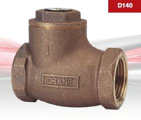 D140 Check Valve Swing Pattern