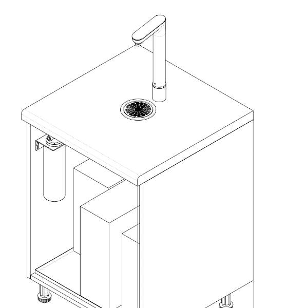 Aqua illi - Boiling, Chilled & Ambient (BCA) Water Tap - Fully Integrated Water Tap System