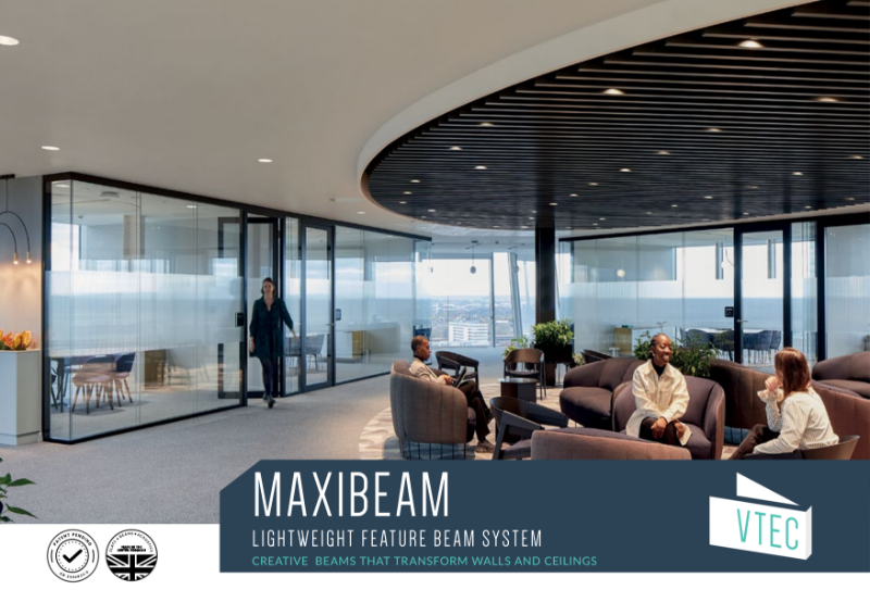 MaxiBeam - Fire Rated Wall & Ceiling Beams - Specification Guide