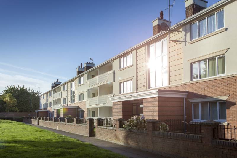 Hornby Flats social housing refurbishment