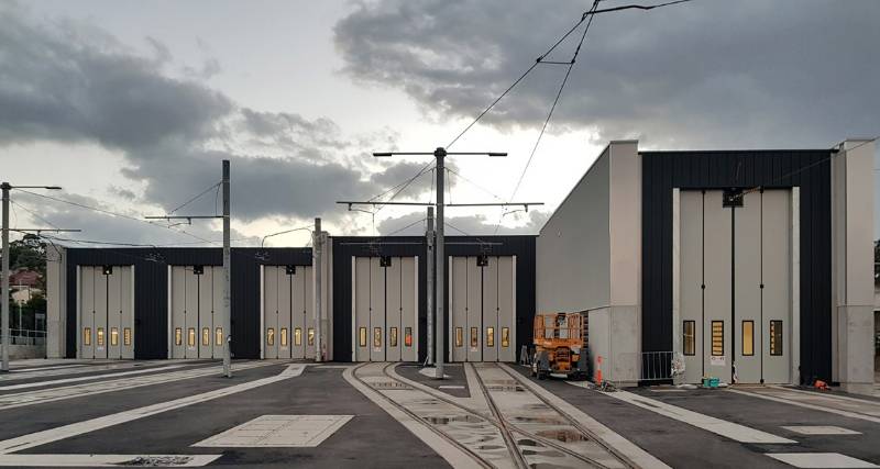 Sydney Light Rail Depot