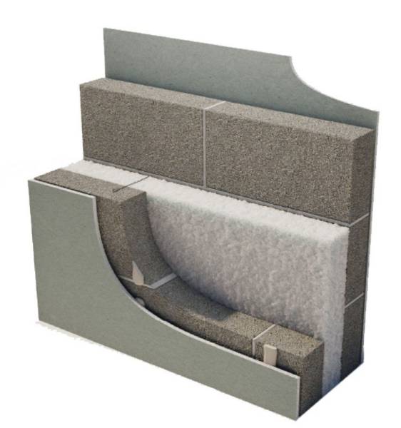Superglass Superwhite 34 Blown Insulation – Party Walls - Masonry party/separating wall insulation