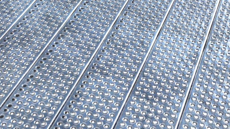 Plank Grating O5 - Perforated Metal Plank