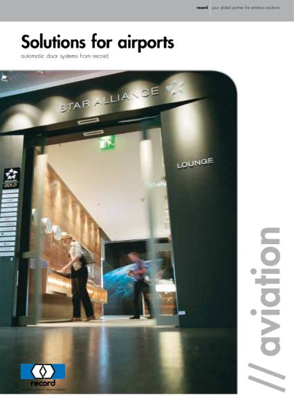 Record solutions for airports