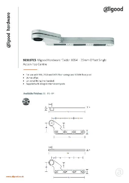 9231STC5-Datasheet Iss03