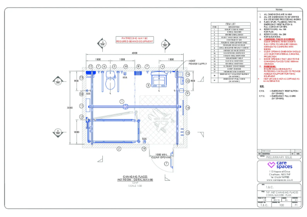 CareSpaces - Wet CPT - Coral Maxi 80 - Plan