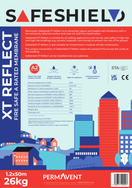 Safeshield XT Reflect 1.25 x 50 m