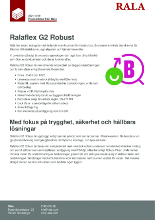 Produktblad G2
