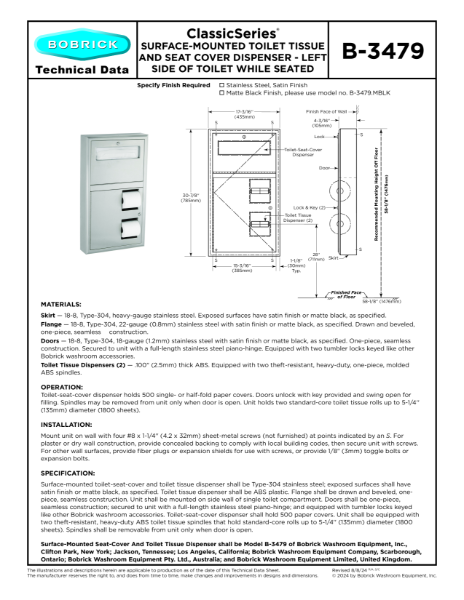 Technical Data Sheet B-3479