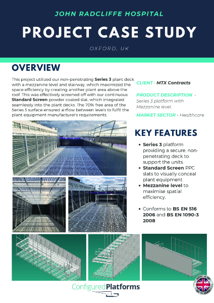 Series 3 with Mezzanine - John Radcliffe