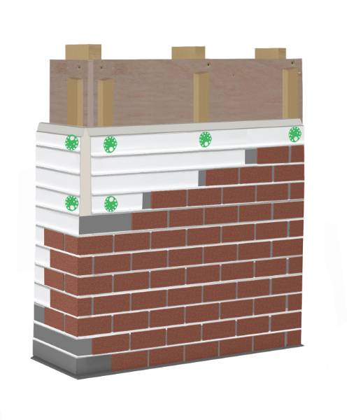 Wetherby Modular System 1 - Profiled EPS And Brick Slip Finish - EPS Insulation And Brick Slip System