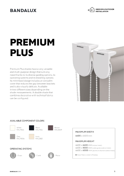 Premium Plus Roller Blinds