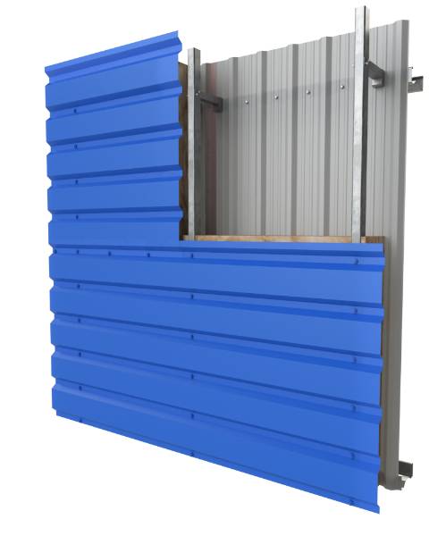 PRX-WS02 - Built-up Metal Wall System