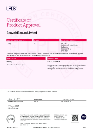 LPCB Certification 