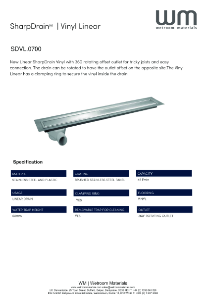 SC_WM_SD_VL_SDVL.0700 Datasheet