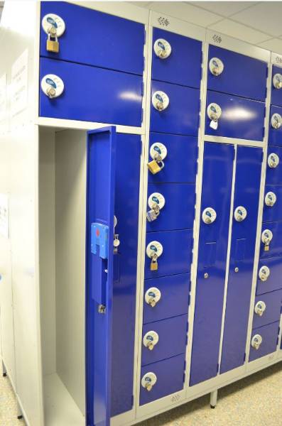 Keeping key workers' possessions secure and orderly