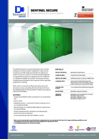 BenweldSecure - Sentinal Secure