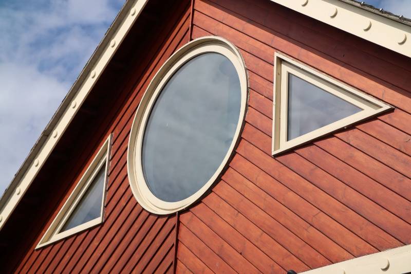 Timber Pivot Windows