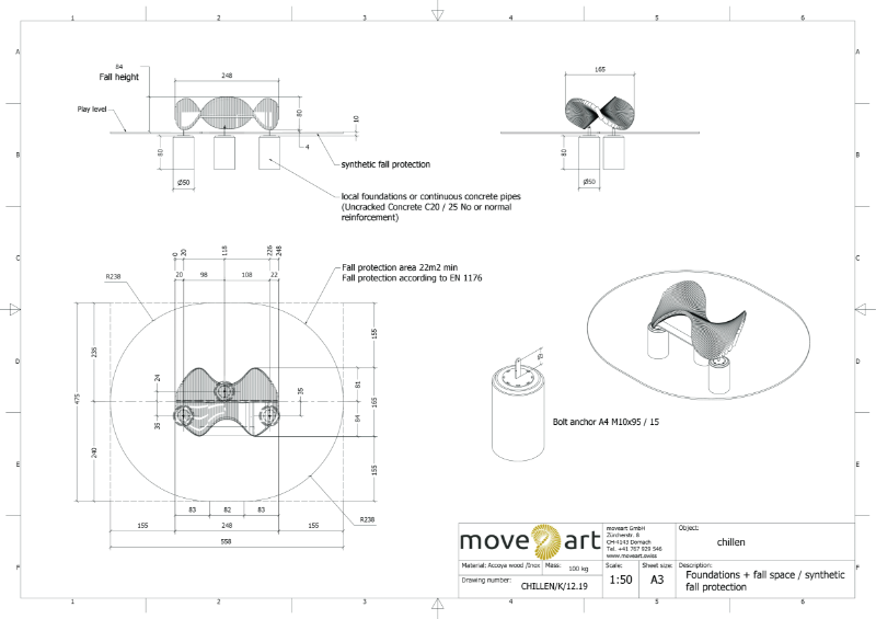 Chillen K Drawing - Foundation Plan