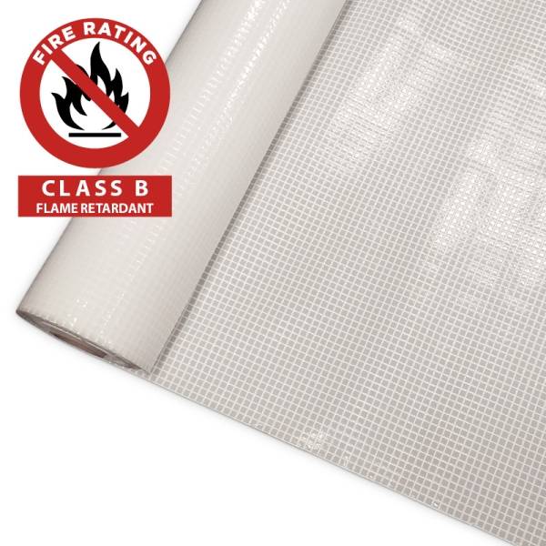 FlameOUT® Block Standard - FR Class B (B-s1,d0) Fire Rated Vapour Barrier (AVCL) - Air and Vapour Control Layer
