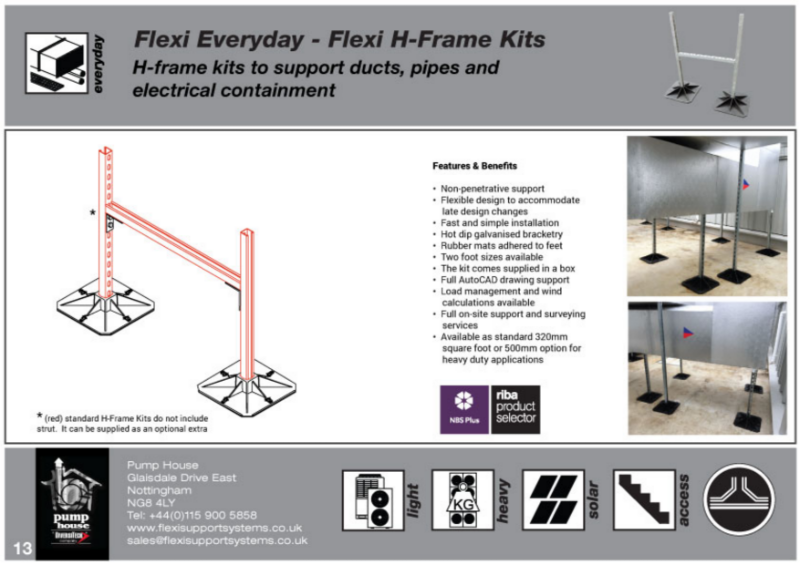 Flexi Everyday - Flexi H Frame Kits