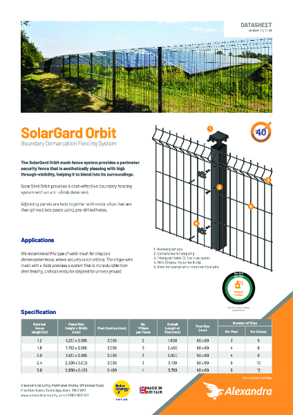 solargard-orbit-datasheet