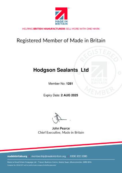 Made in Britain Certificate