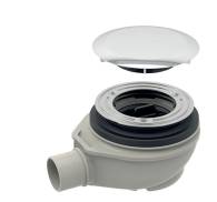 Geberit shower drain d90, with drain cover, depth of water seal 50 mm, outlet made of PP